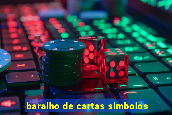 baralho de cartas simbolos